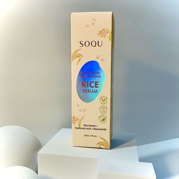 SOQU Rice 4Pc Gift Set Moisturizing 
Brightening Favorite $76 Value! $0 Shipping - Picture 4 of 9